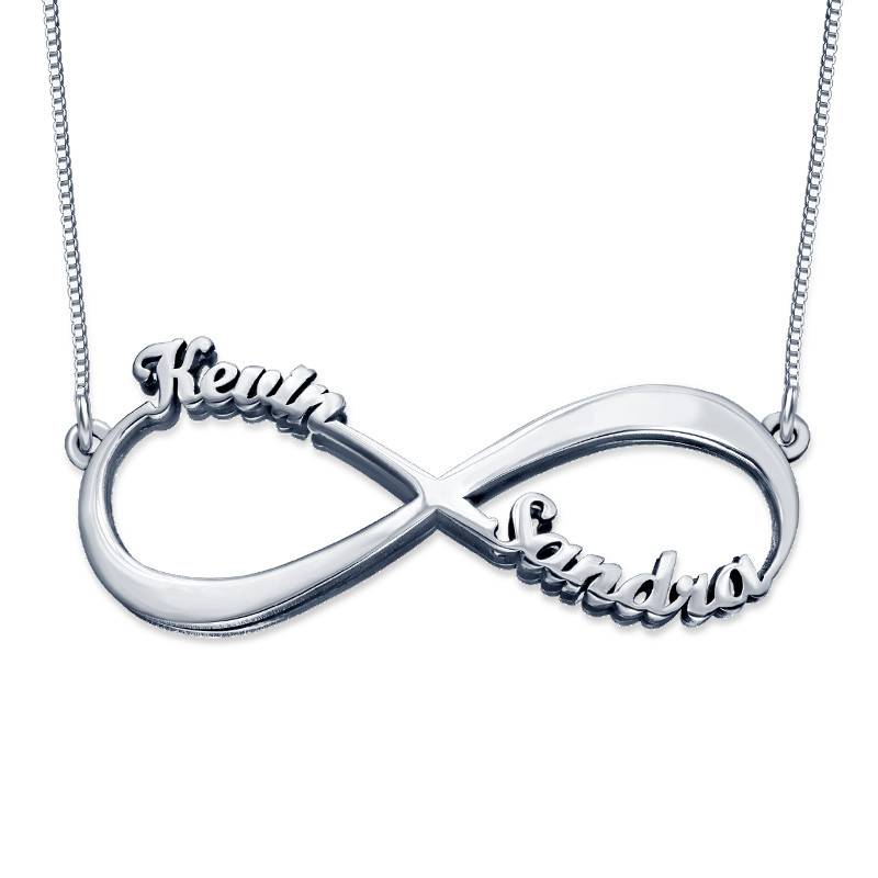 3D Personalized Infinity Necklace-1 product photo