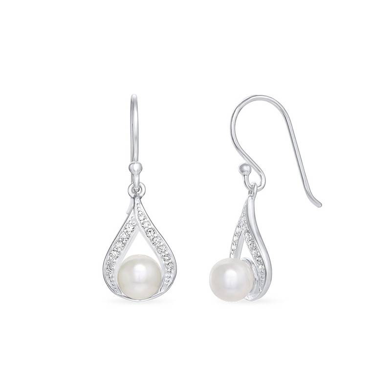 Aphrodite Pearl Earrings-1 product photo