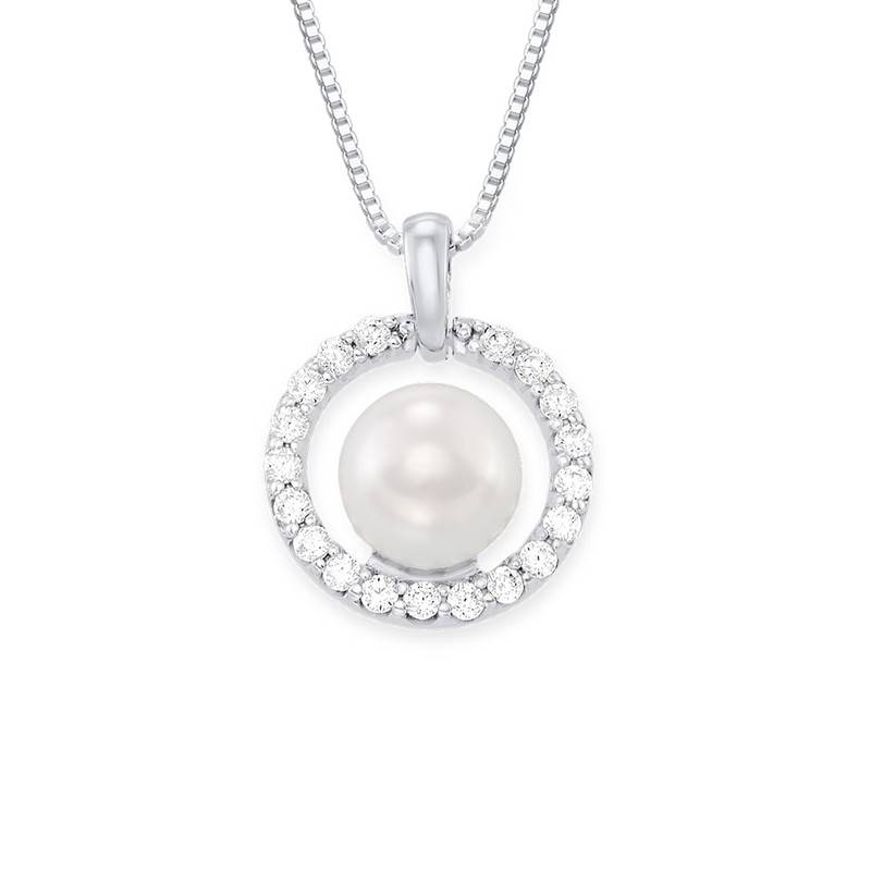 Eternity Pearl Necklace-1 product photo