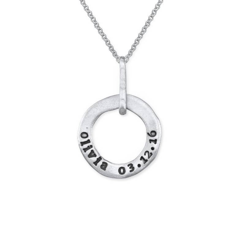 Halo Stamped Necklace-1 product photo