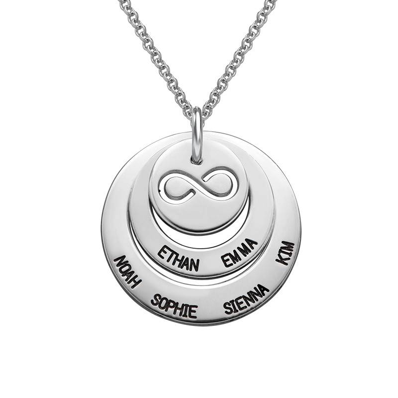 Infinity Disc Necklace-2 product photo