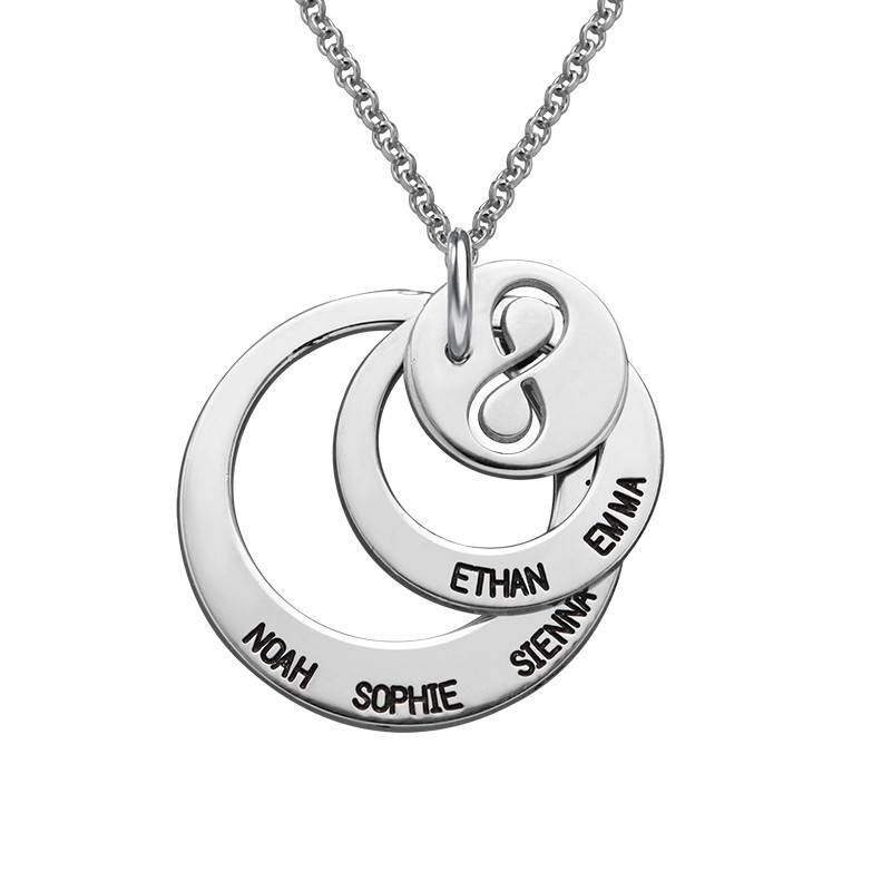 Infinity Disc Necklace-3 product photo