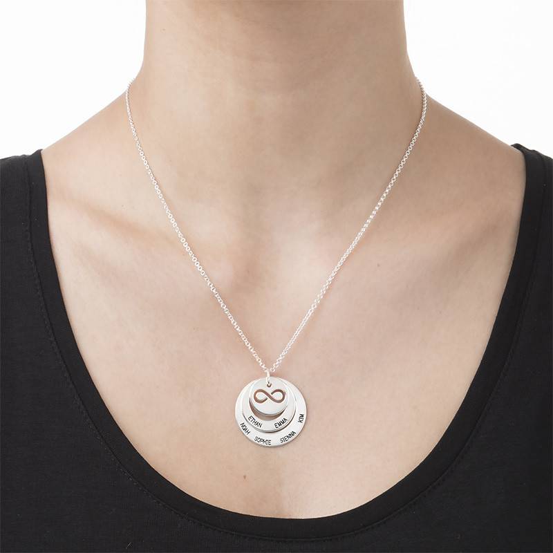 Infinity Disc Necklace-1 product photo