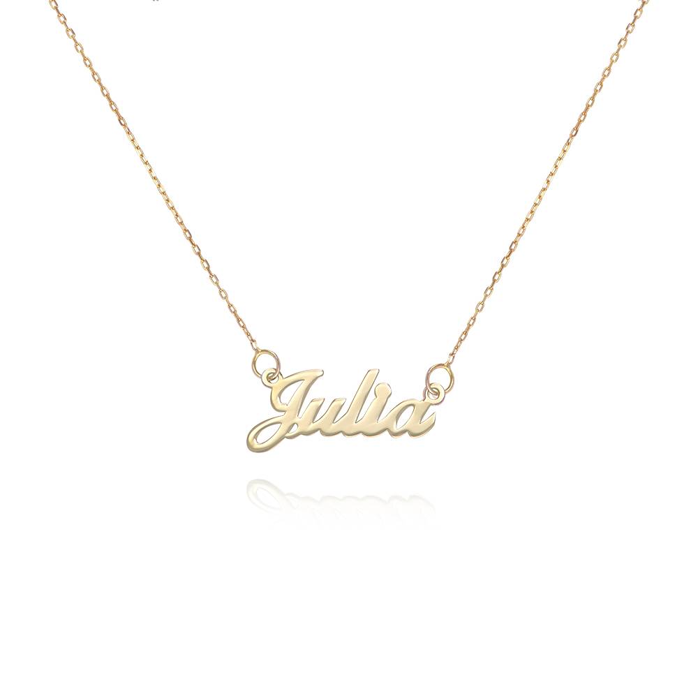 14K Gold Stylish Name Necklace-1 product photo