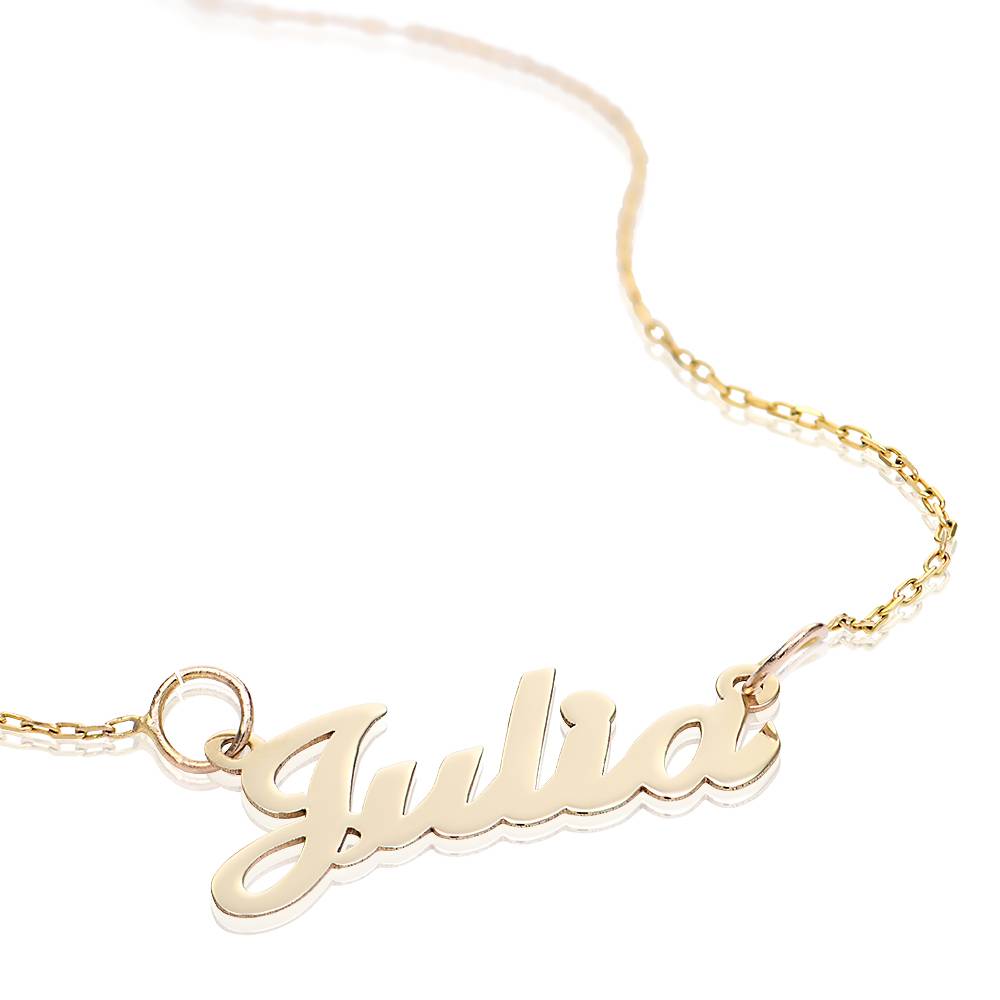 14K Gold Stylish Name Necklace-3 product photo