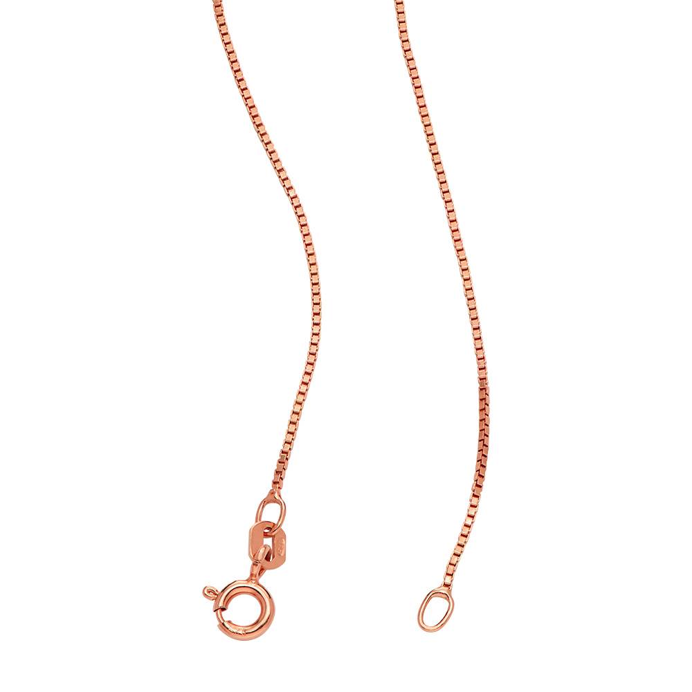 Russian Ring 18k Rose Gold Plating with Diamond Necklace 2 Rings-1 product photo