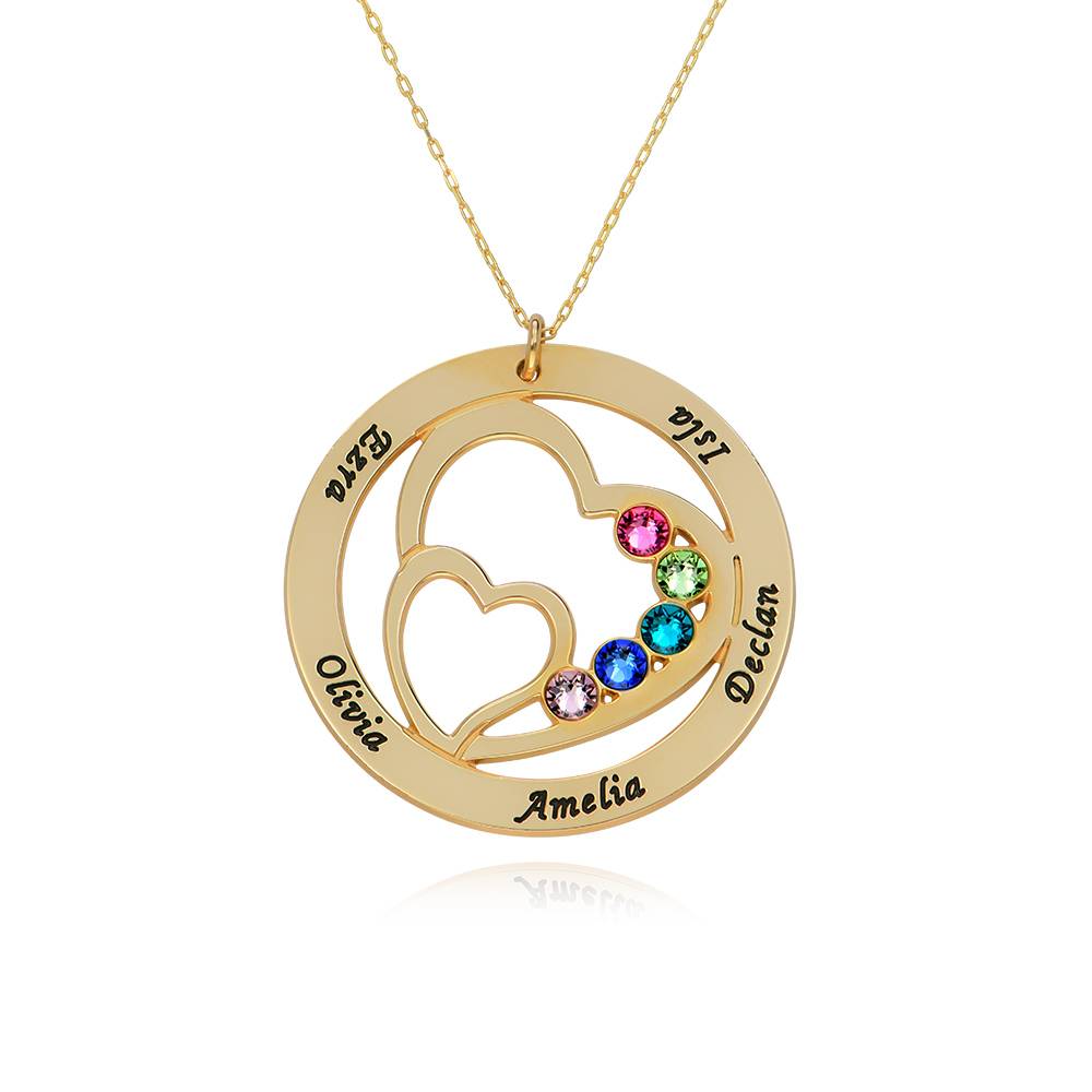 Forever in My Heart Personalized Necklace in 10K Gold-1 product photo