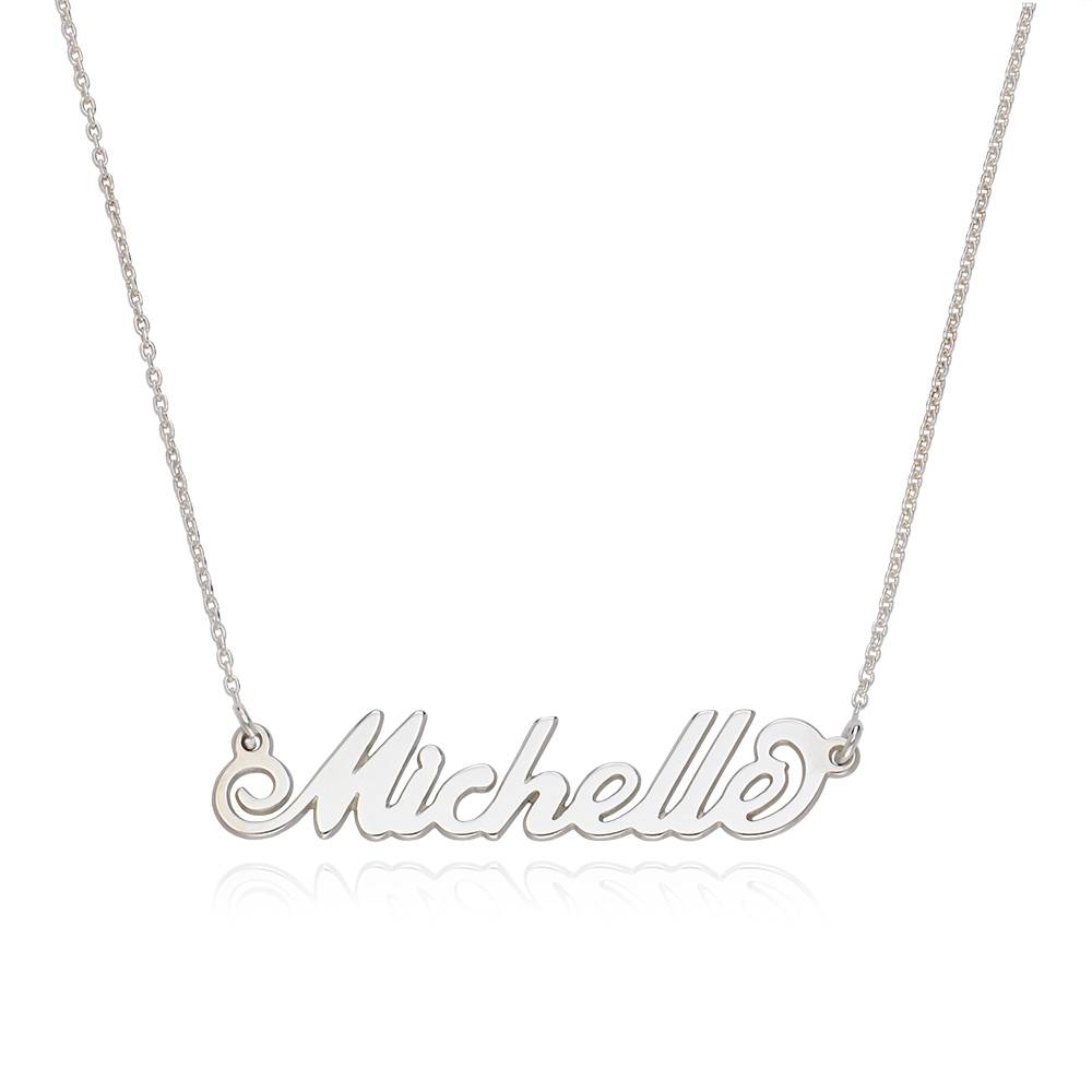 Silver Tiny Name Necklace-2 product photo