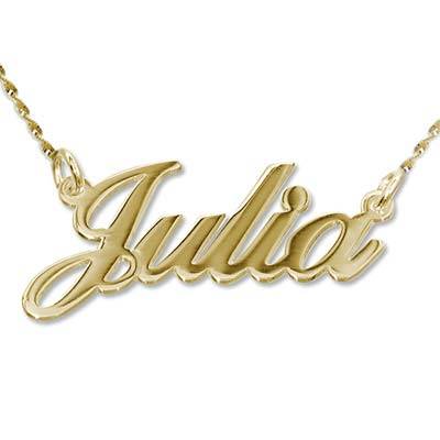 14K Gold Stylish Name Necklace product photo