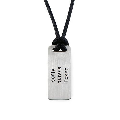 Custom Dog Tag Necklace for Men product photo