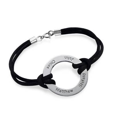 Lia Infinity Circle Of Life Personalised Bracelet