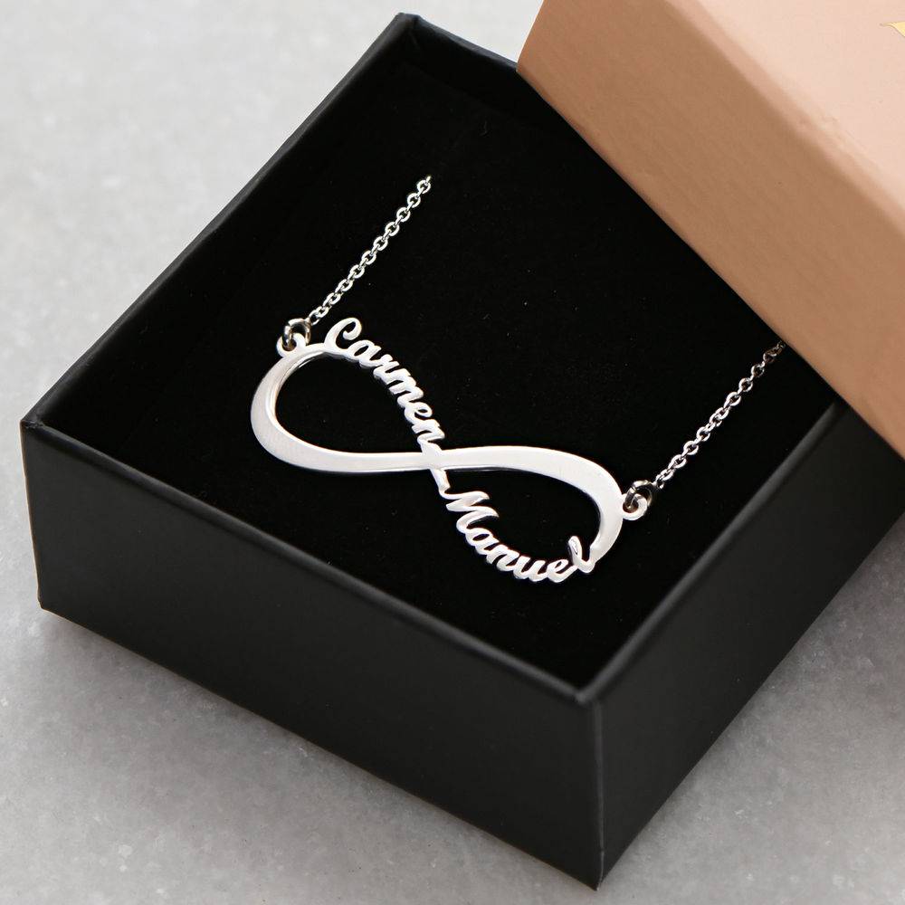Infinity Name Necklace in 940 Premium Silver-3 product photo