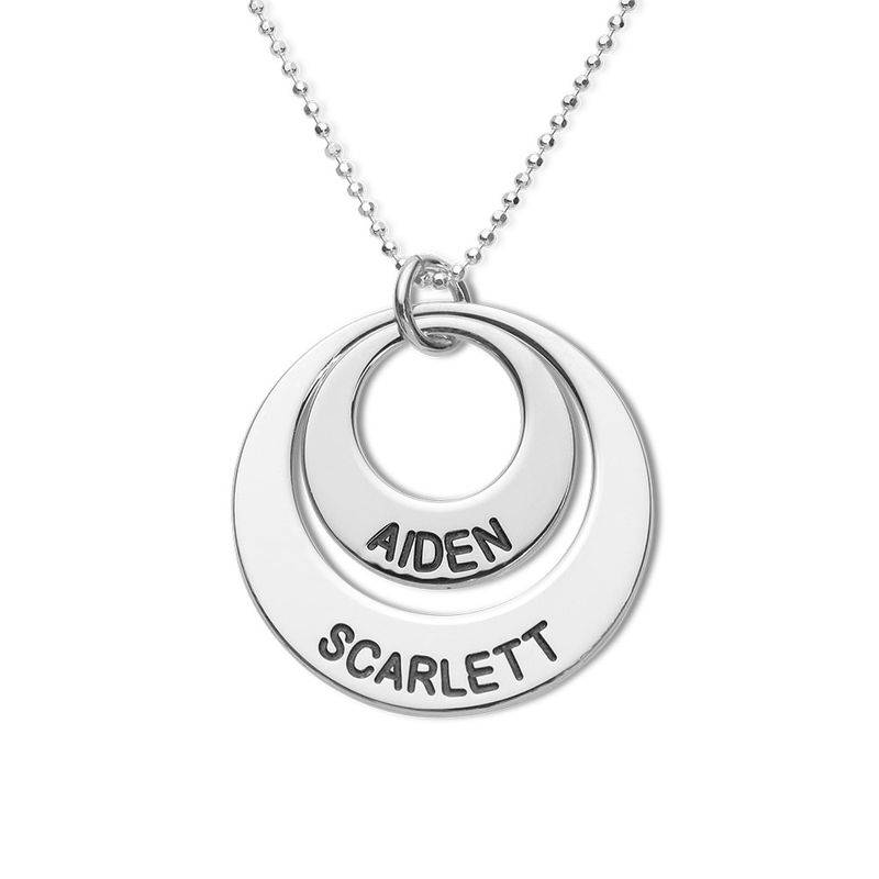Infinite Love Necklace In 10K White Gold-4 product photo