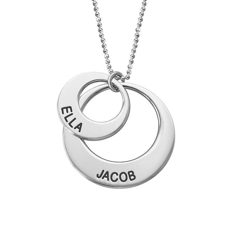 Infinite Love Necklace In 10K White Gold-3 product photo