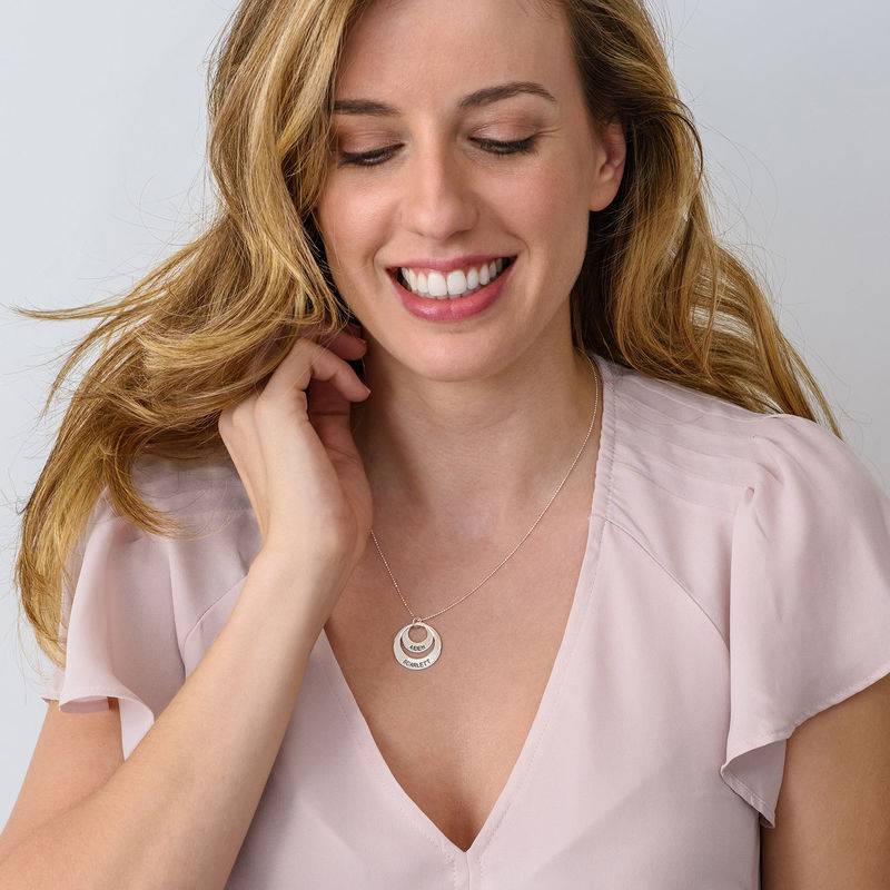 Infinite Love Necklace In 10K White Gold-2 product photo