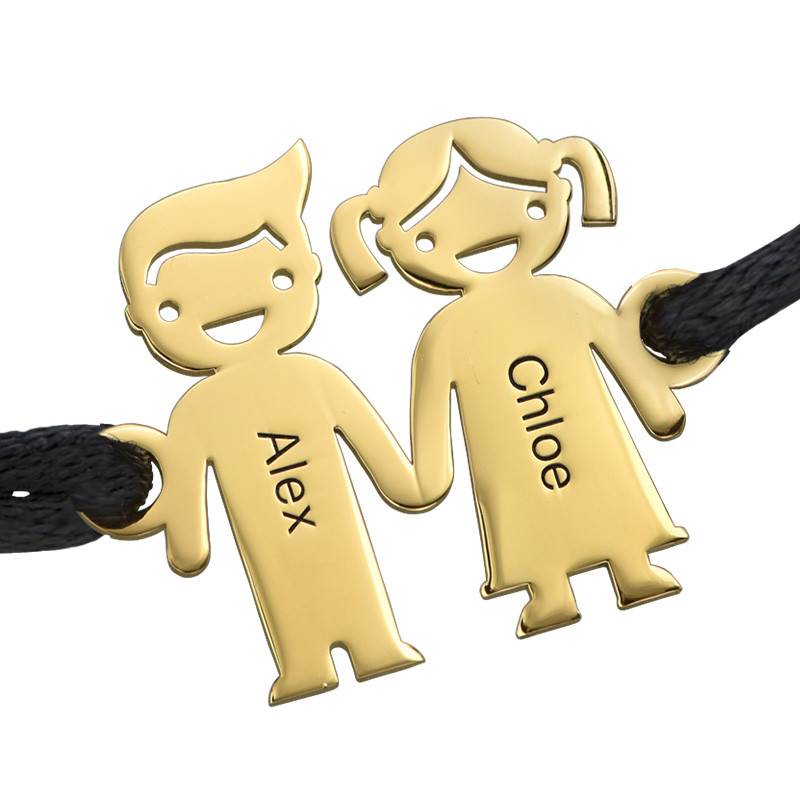 My Kids are My Joy Bracelet in Gold Plating-1 product photo