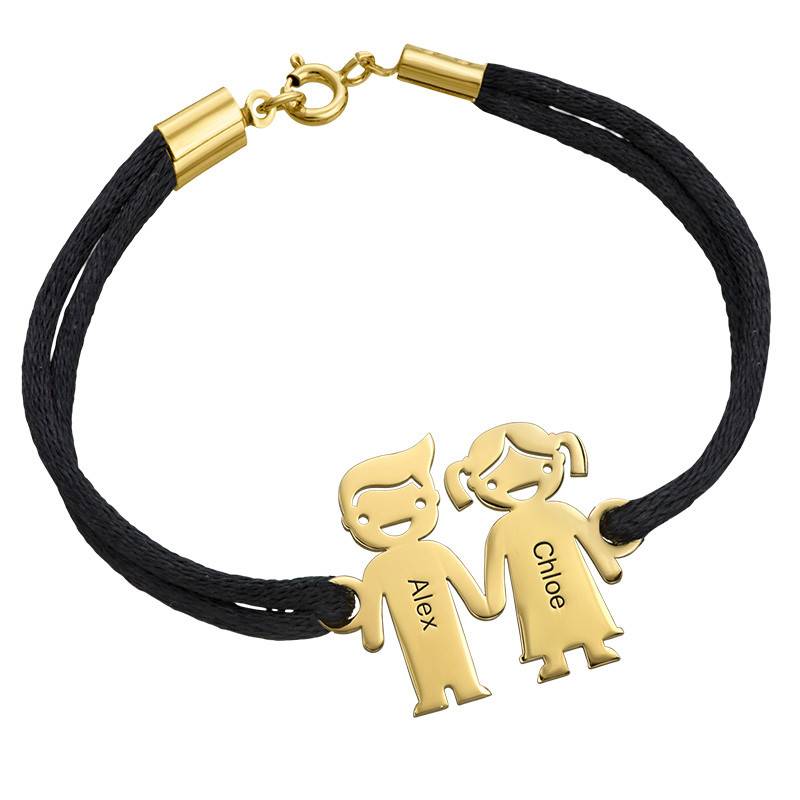 My Kids are My Joy Bracelet in Gold Plating-3 product photo
