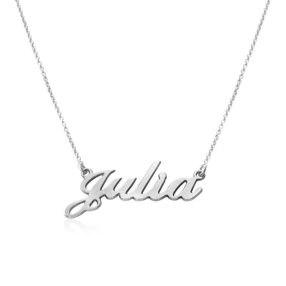 Personalized Classic Name Necklace in Sterling Silver-3 product photo