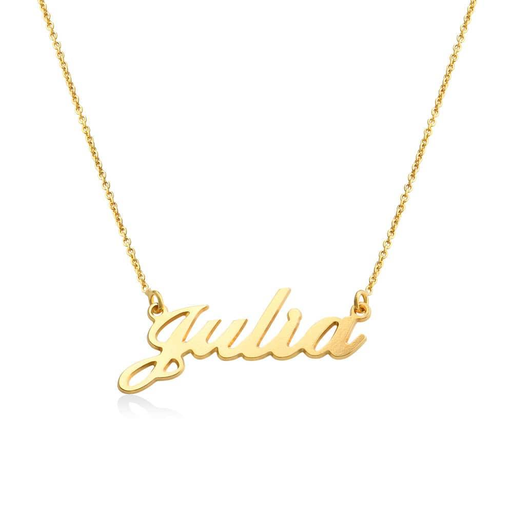 Personalized Classic Name Necklace in Vermeil-1 product photo