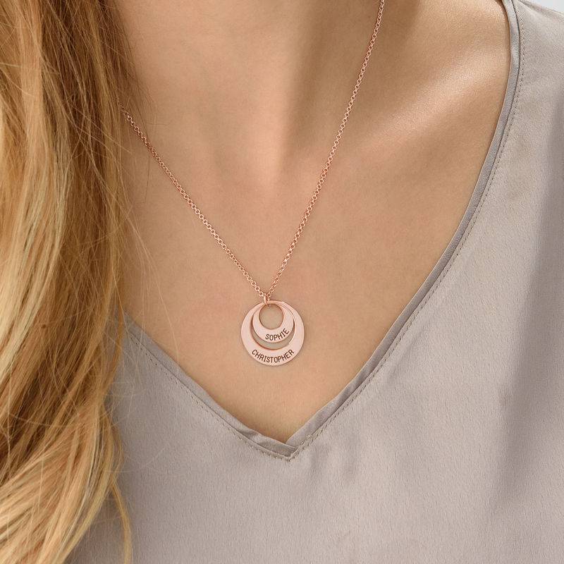 Infinite Love Necklace In Rose Gold Plating-1 product photo