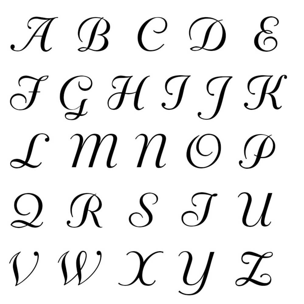 Rose Pendant Necklace with Initials in Silver-5 product photo