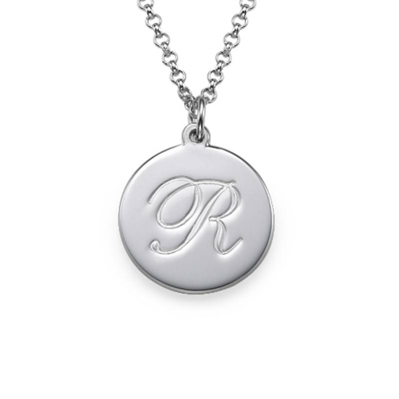 Initial Script Necklace-3 product photo