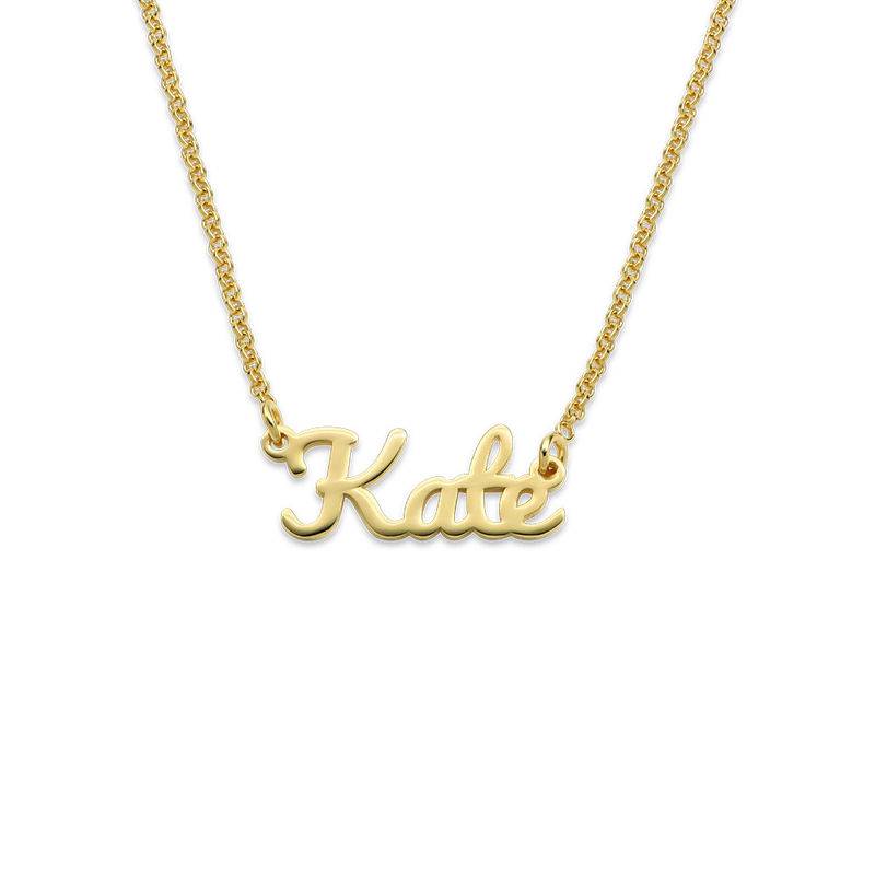 Script Name Necklace with 18K Gold Plating-1 Script Name Necklace with 18K Gold Plating-1 product photo