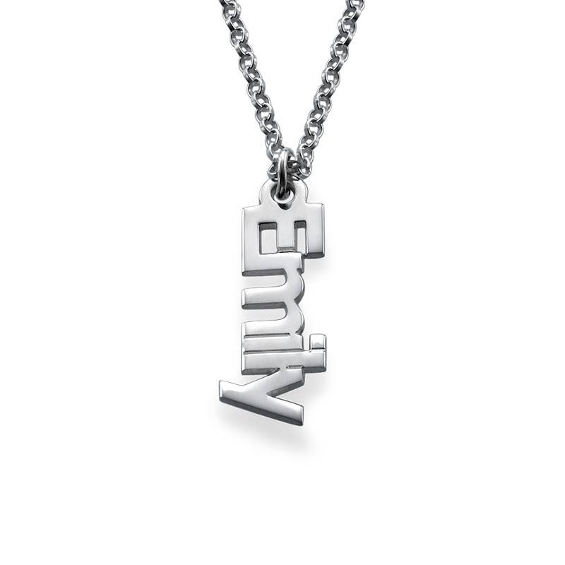Multiple Vertical Name Necklace-2 product photo