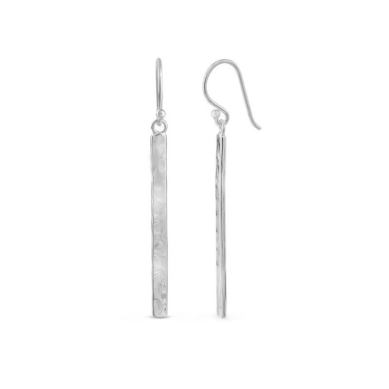 Silver Raindrops Earrings-1 product photo