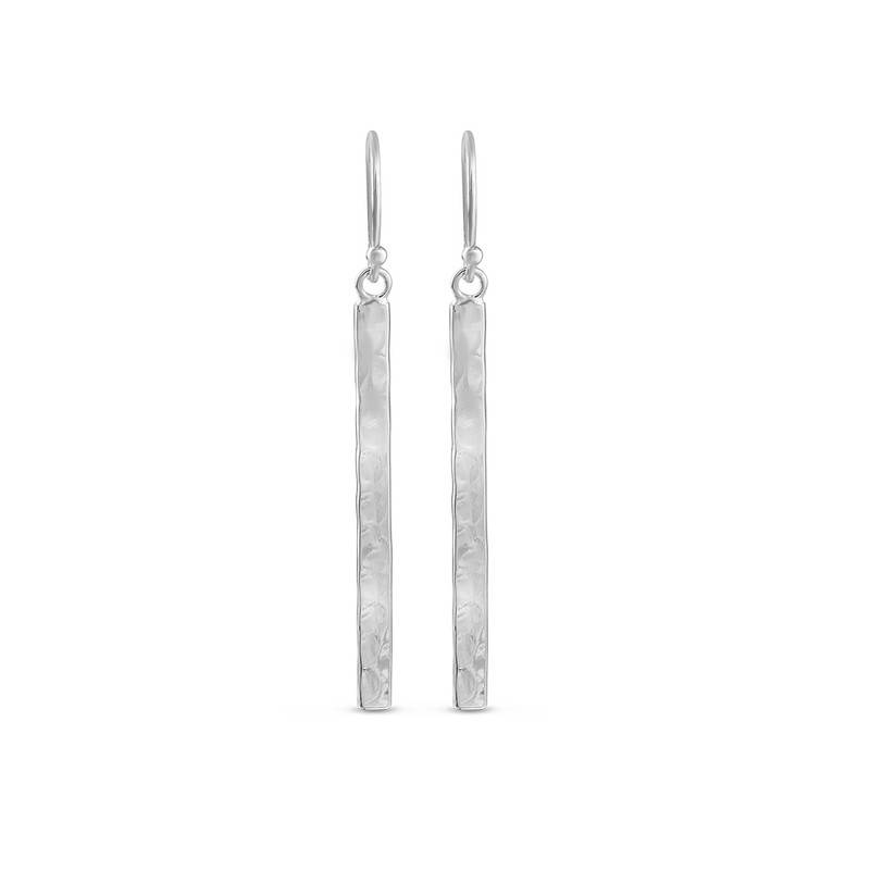Silver Raindrops Earrings-2 product photo