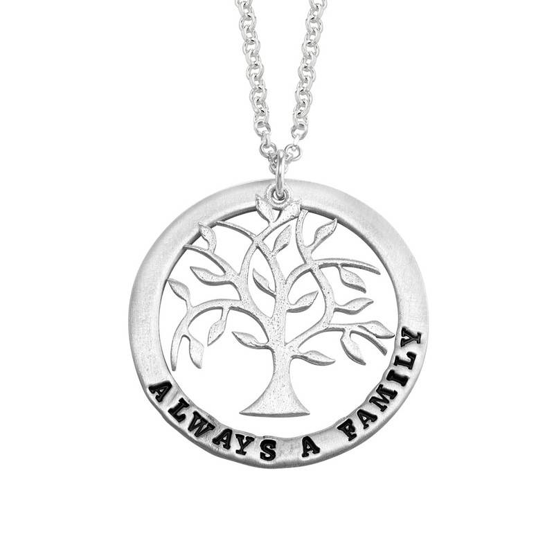 Tree Of Life Circle Necklace-1 product photo