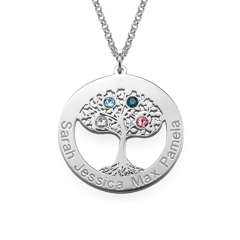 Personalized Tree of Life Necklace