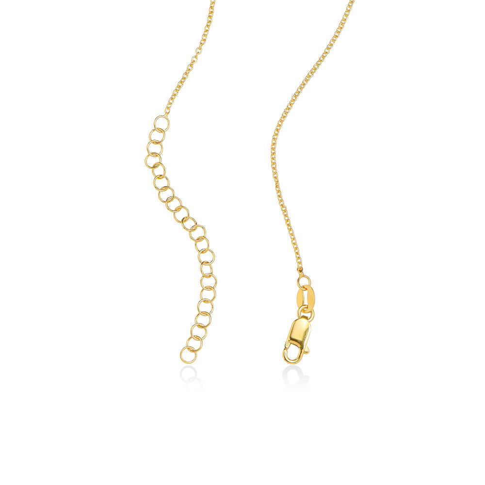 Custom Heart Necklace in 18K Gold Vermeil - 3