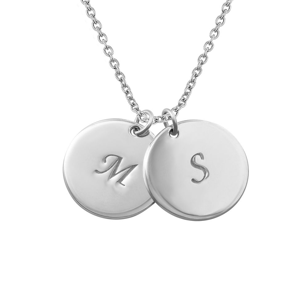Initial Disc Necklace product photo