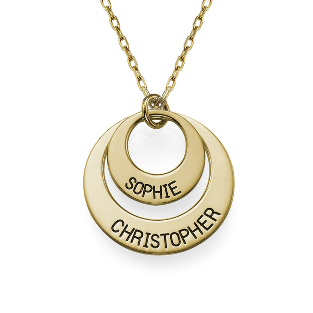 Infinite Love Necklace in 10K Yellow Gold