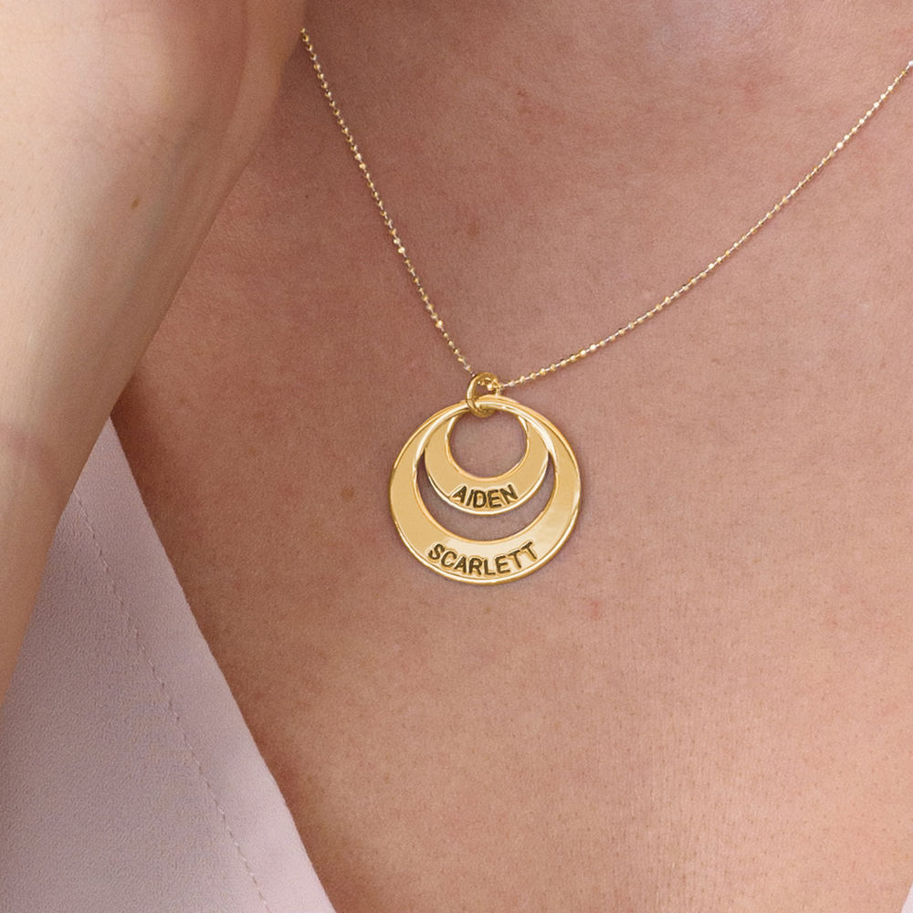 Infinite Love Necklace in 10K Yellow Gold - 4
