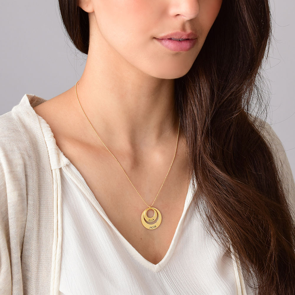 Infinite Love Necklace in 10K Yellow Gold - 5