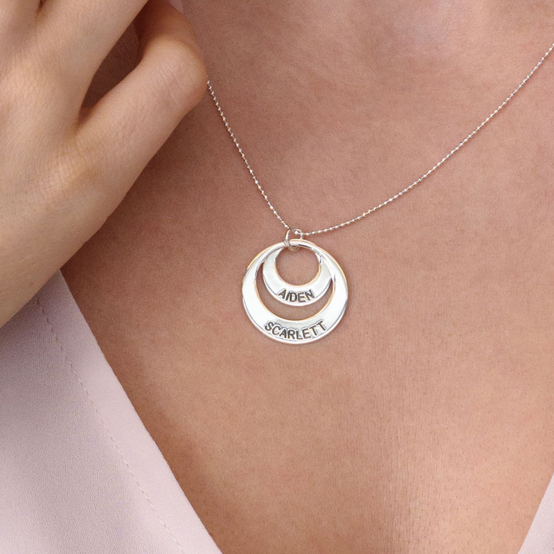 Infinite Love Necklace In 10K White Gold - 4 product photo