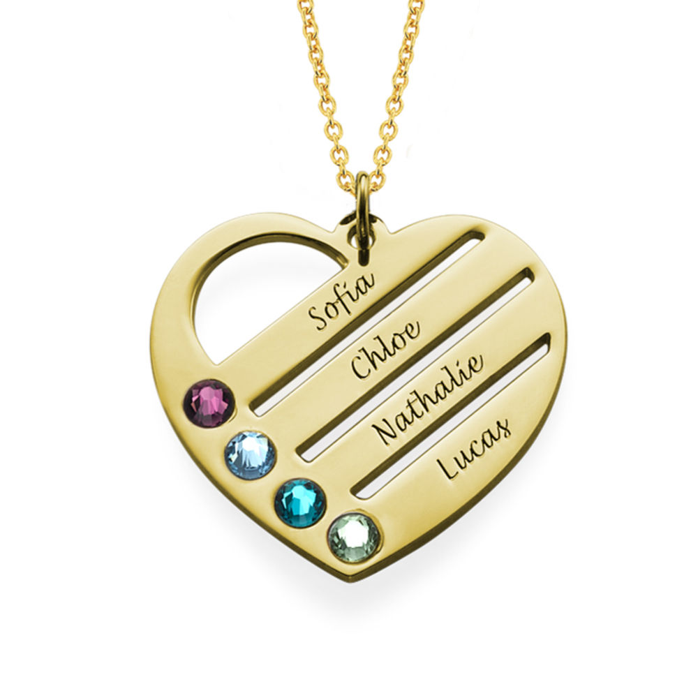 My Heart is Yours Necklace in Gold Plating