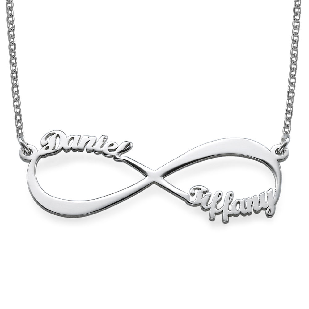 Infinity Name Necklace in 940 Premium Silver