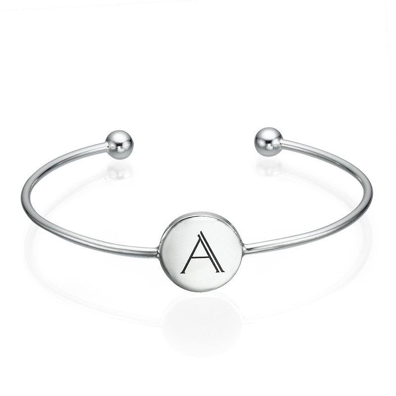Forever Initial Bangle