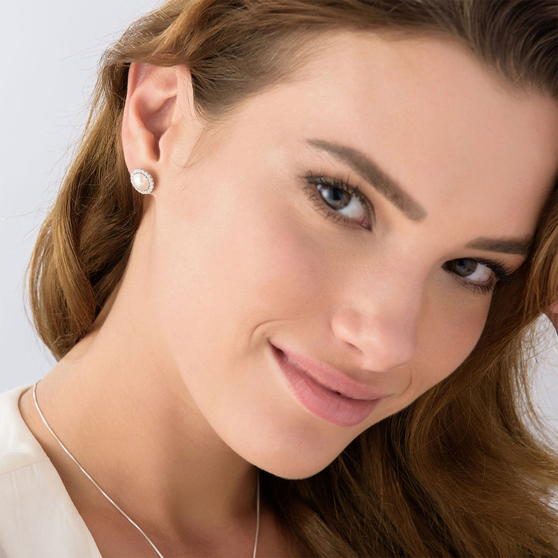 Sunrise Pearl Earrings - 2 product photo