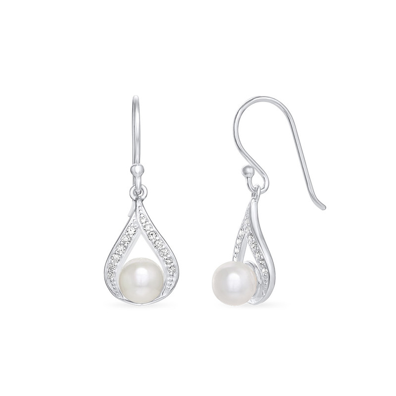 Aphrodite Pearl Earrings product photo
