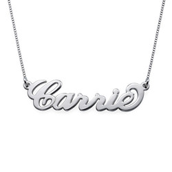 Silver Tiny Name Necklace product photo