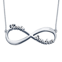 3D Personalized Infinity Necklace product photo