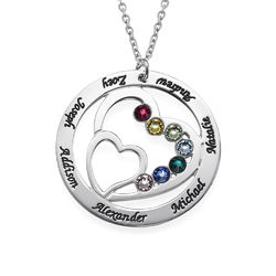 Forever in My Heart Personalized Necklace product photo