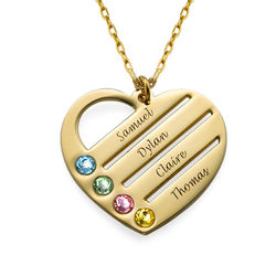 10K Gold My Heart is Yours Necklace product photo